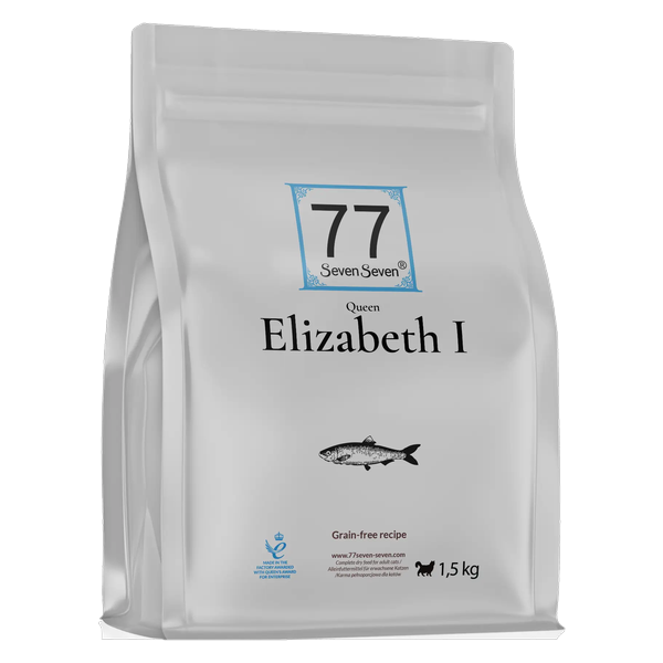 77 Seven Seven Elizabeth I z łososiem w rankingu karm dla kota