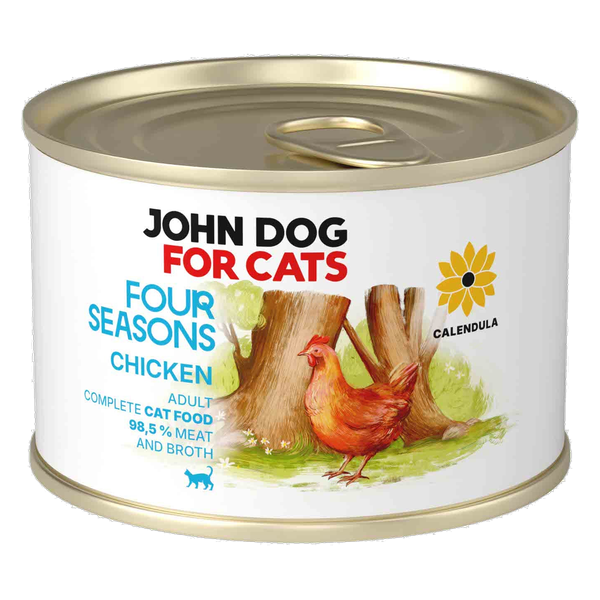 Karma John Dog for Cats Four Seasons Kurczak
