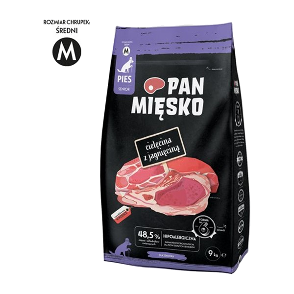 Pan Mięsko Cielęcina z Jagnięciną – opakowanie karmy