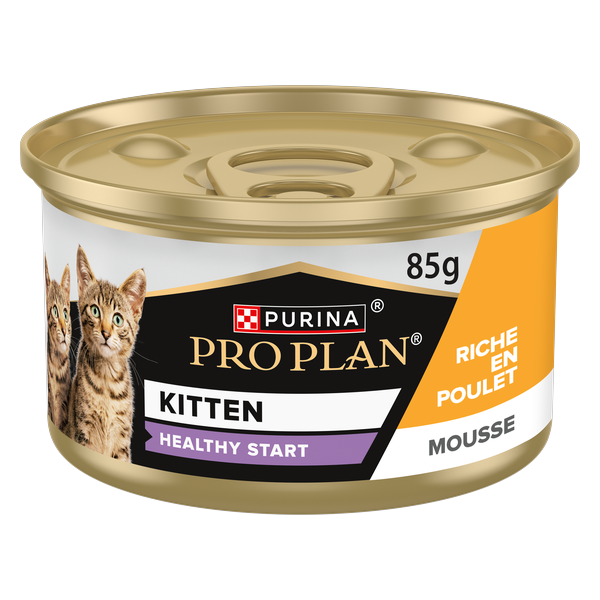 Karma Karma dla kociąt PRO PLAN Kitten Healthy Start delikatny mus bogaty w kurczaka