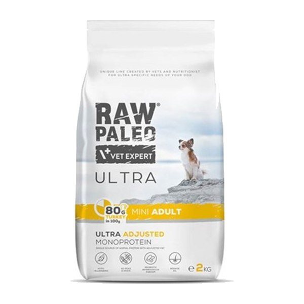 RAW PALEO ULTRA ADULT – 10. miejsce w rankingu suchych karm hipoalergicznych dla psa dorosłego