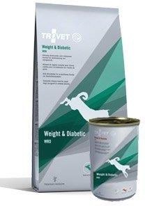 Najlepsza karma dla psa z cukrzycą – Trovet Weight & Diabetic WRD (karma mokra)